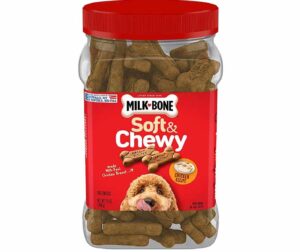 Milk-Bone Soft & Chewy Dog Treats with 12 Vitamins and Minerals