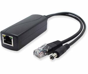 ANVISION Gigabit PoE Splitter, 48V to 12V 2A Ethernet Adapter