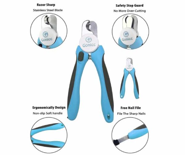 gonicc Dog & Cat Pets Nail Clippers and Trimmers - Image 5